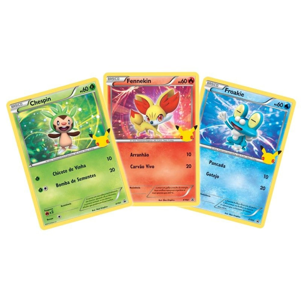 Blister Gigante Pokemon Kalos Copag Jc Brinquedos Jc Kids