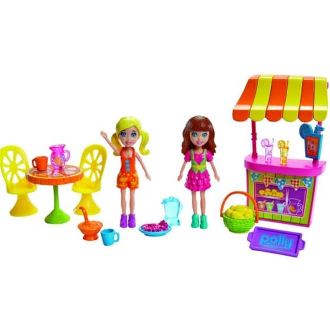 Conjunto Polly Pocket Limonada Divertida DHY67 Mattel JC Brinquedos JC Kids