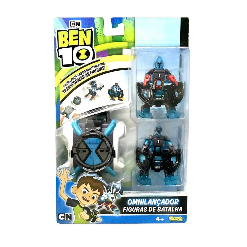 Ben 10 Lançador de Figuras de Batalha Chamas Selvagem - Sunny - JC  Brinquedos - JC Kids