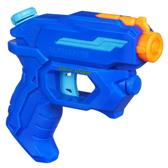 Encontraproduto.com.br - Lançador Nerf Super Soaker Alphafire Água - B5625 - Hasbro