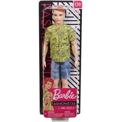 Barbie-Ken-Fashionista-Camisa-Amarela-Florida-134---DWK44---Mattel