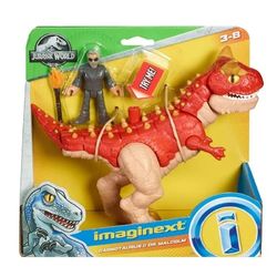 Imaginext-Jurassic-World-Figura-Carnotaurus-e-Dr-Malcolm---FMX88---Mattel
