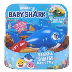 Robo-Alive-Junior-Brinquedo-para-Banho-Baby-Shark-Azul---Candide