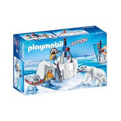 Playmobil-Exploradores-Artico-com-Urso-Polar---Sunny