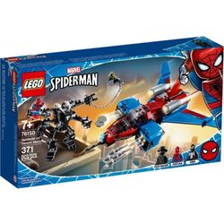 Lego-Super-Herois---Homem-Aranha-Spiderjet-vs.-Robo-Venom--LEGO