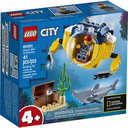 Lego-City---Mini-Submarino-Oceanico---LEGO