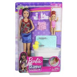 boneca-barbie-babysitter-conjunto-baba-skipper-com-banheira-fxh05-mattel