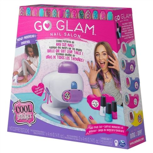 Kit de Pintar e Decorar Unhas - Go Glam Deluxe Nail Salon 2133