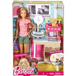 Boneca-Barbie-Conjunto-Veterinaria---DVG10---Mattel