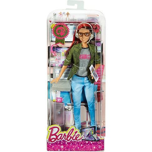 Boneca barbie profissoes desenvolvedora de jogos mattel