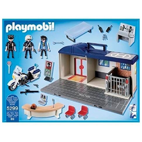 Compre Playmobil - Cental de Comando com Prisão - City Action