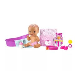 Boneca-Little-Mommy-Bebe-Surpresas-Magicas-Morena---FWJ41---Mattel