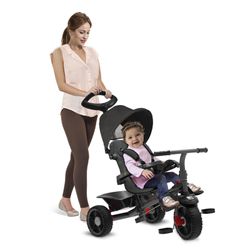 TRICICLO INFANTIL MOTOBAN PASSEIO PREMIUM ROSA - BANDEIRANTES -836