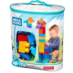 Fisher-Price-Mega-Bloks-Sacola-com-80-Blocos---DCH63---Mattel
