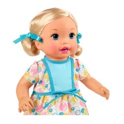 Boneca-Little-Mommy-Hora-de-Comer-e-Lavar---FLC04---Mattel