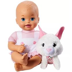 Boneca-My-Little-Mommy-com-Bichinho-de-Pelucia-Coelhinho---FLB44---Mattel
