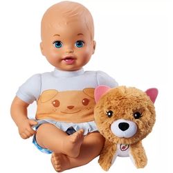 Boneca-My-Little-Mommy-com-Bichinho-de-Pelucia-Cachorrinho---FLB44---Mattel