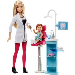 Boneca-Barbie-Conjunto-Dentista---DVG10---Mattel