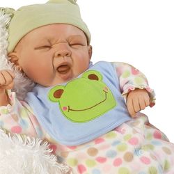 Boneco-Reborn-Sleepy-Frog---Shiny-Toys