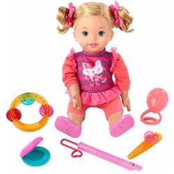 Boneca-Little-Mommy-Primeira-Aula-de-Musica---DHC34---Mattel
