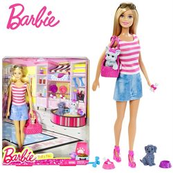 Boneca-Barbie-e-Bichinhos---DJR56---Mattel