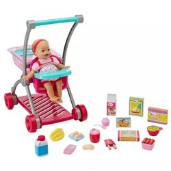 Boneca-Little-Mommy-Bebe-e-Carrinho-de-Compras---X1038---Mattel