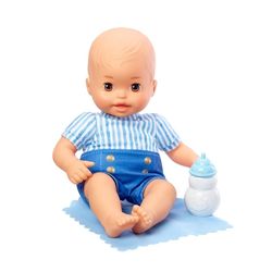 Boneca-Little-Mommy-Recem-Nascido-Roupinha-Azul---FJL45---Mattel