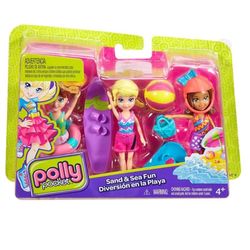Boneca-Polly-Conjunto-3-Bonecas-Ferias-Diversao-na-Praia---DHY52---Mattel