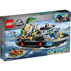 LEGO-Jurassic-World---Fuga-de-Barco-Dinossauro-Baryonyx---Lego