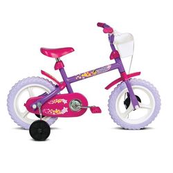Bicicleta-Infantil-Aro-12-Fofys-Pink-e-Lilas---Verden-Bikes