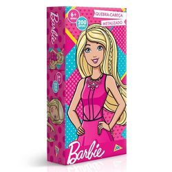 Quebra-Cabeca-Metalizado-Barbie-200-Pecas---Toyster