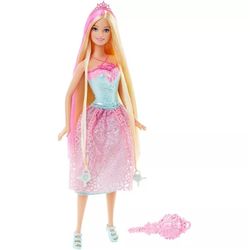 Barbie-Princesa-Cabelo-Longo-Loiro---DKB60---Mattel