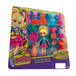 Polly-Poket-Boneca-e-Roupinhas-Festa-das-Flores---DWD12--Mattel