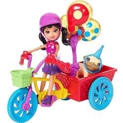 Polly-Boneca-Crissy-Bicicleta-Aventura-com-Pet---FRY92---Mattel