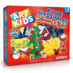 Kit-Massinha-Arvore-de-Natal-600g-Art-Kids---Acrilex