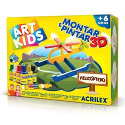 Montar-e-Pintar-3D-Helicoptero-Art-Kids---Acrilex