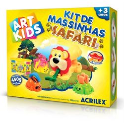 Kit-Massinha-Safari-450g-Art-Kids---Acrilex