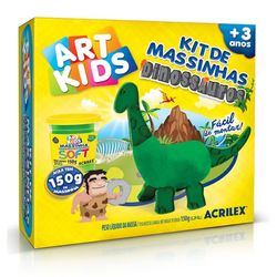 Kit-Massinha-Dinossauro-Verde-150G-Art-Kids---Acrilex