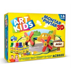 Montar-e-Pintar-3D-Aviao-Art-Kids---Acrilex
