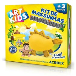 Kit-Massinha-Dinossauro-Amarelo-150G-Art-Kids---Acrilex