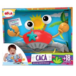 Brinquedo-para-bebe-Caranguejo-Caca-Mexe-Perninhas-Elka